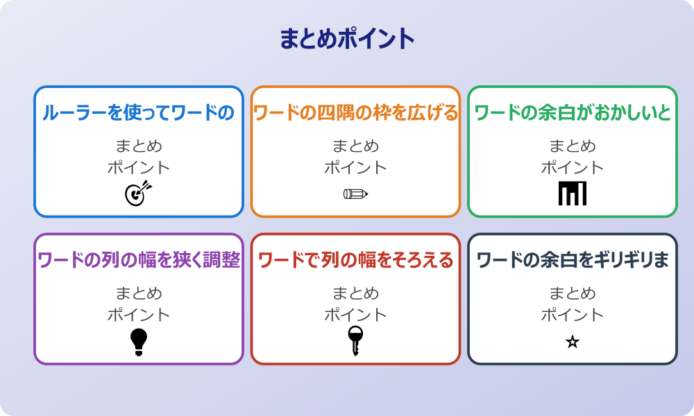 自動調整機能で幅を最適化する方法