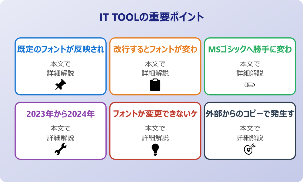 OneNoteのフォントが勝手に変わる原因を探る