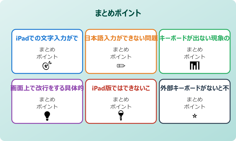 外部キーボードの導入で効率化