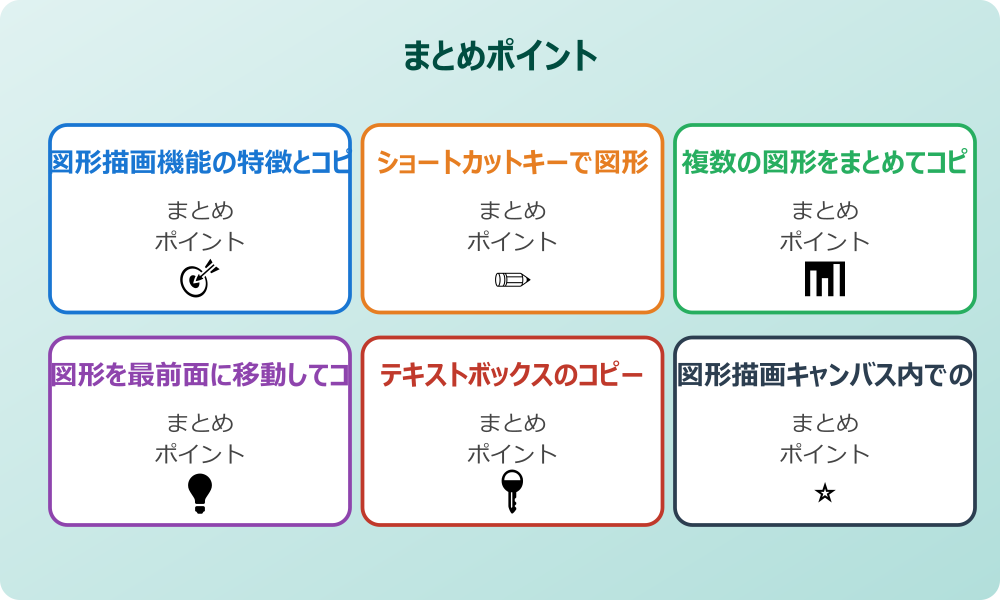 スクリプトを使って図形コピーを効率化する可能性