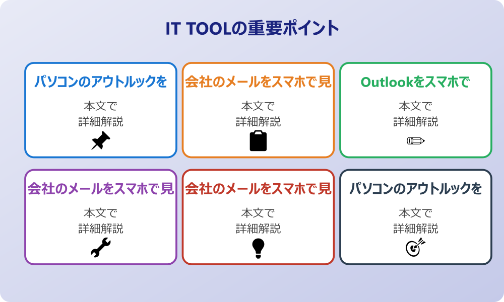 アウトルックをスマホで見るための基本設定と手順