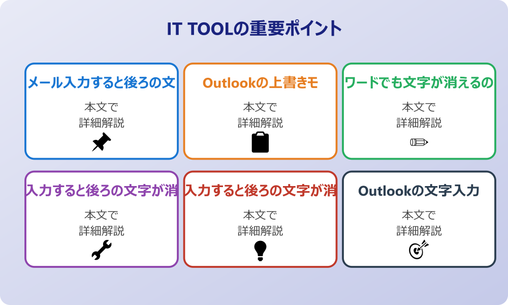 アウトルックの文字が消える原因と対策