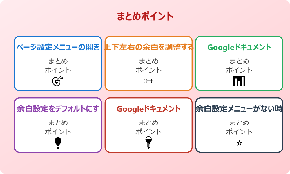 ページ設定が表示されない主な原因