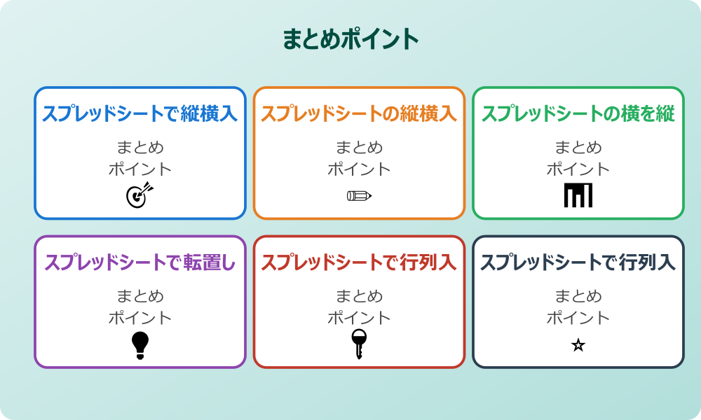 スプレッドシートを横向きスマホで操作するコツ