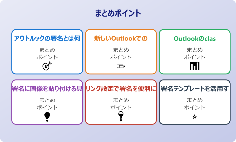 Outlookで署名設定ができない原因