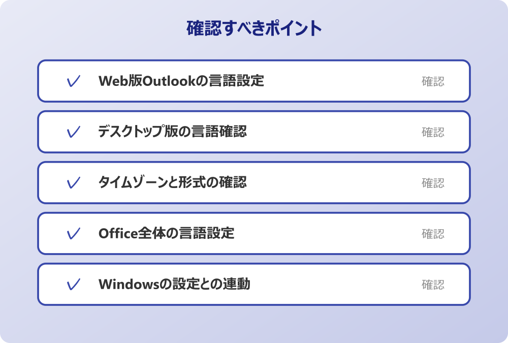 Windowsの設定との連動
