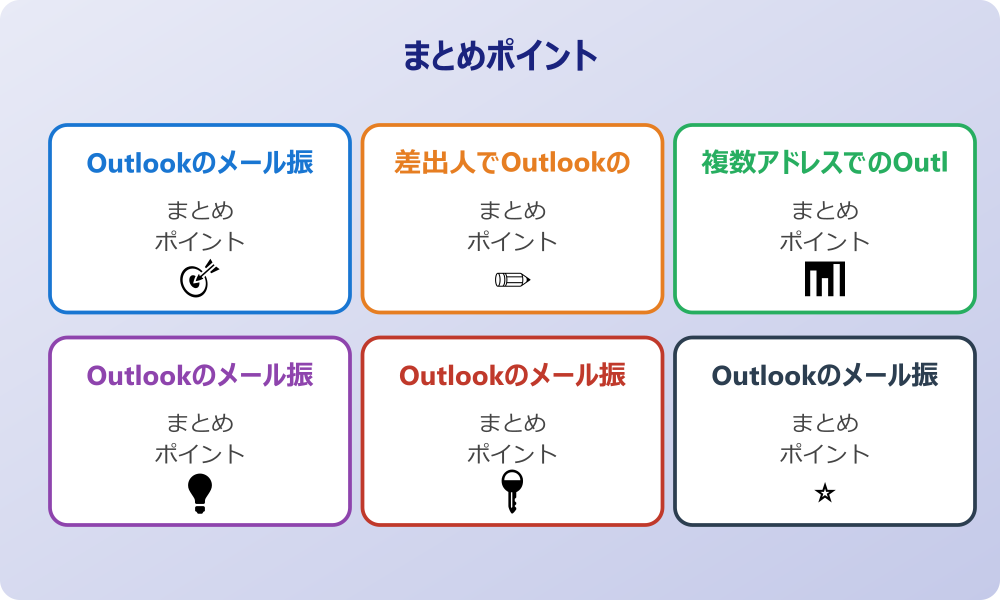 重要なメールを見逃さないための通知設定活用