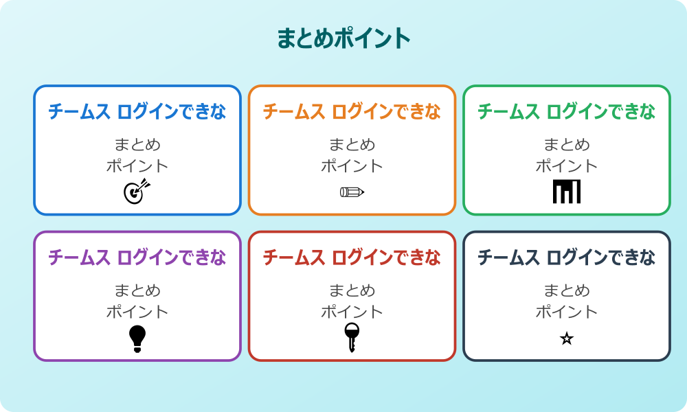 チームス ログインできない iphoneでの設定見直し方法