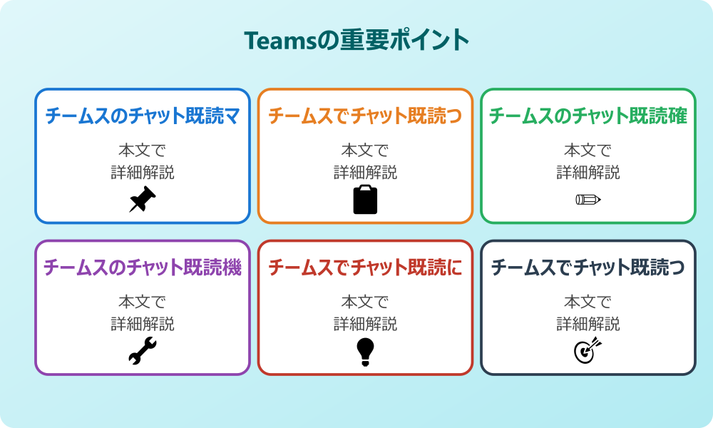 Microsoft Teamsのチャット既読機能の基本知識と活用方法