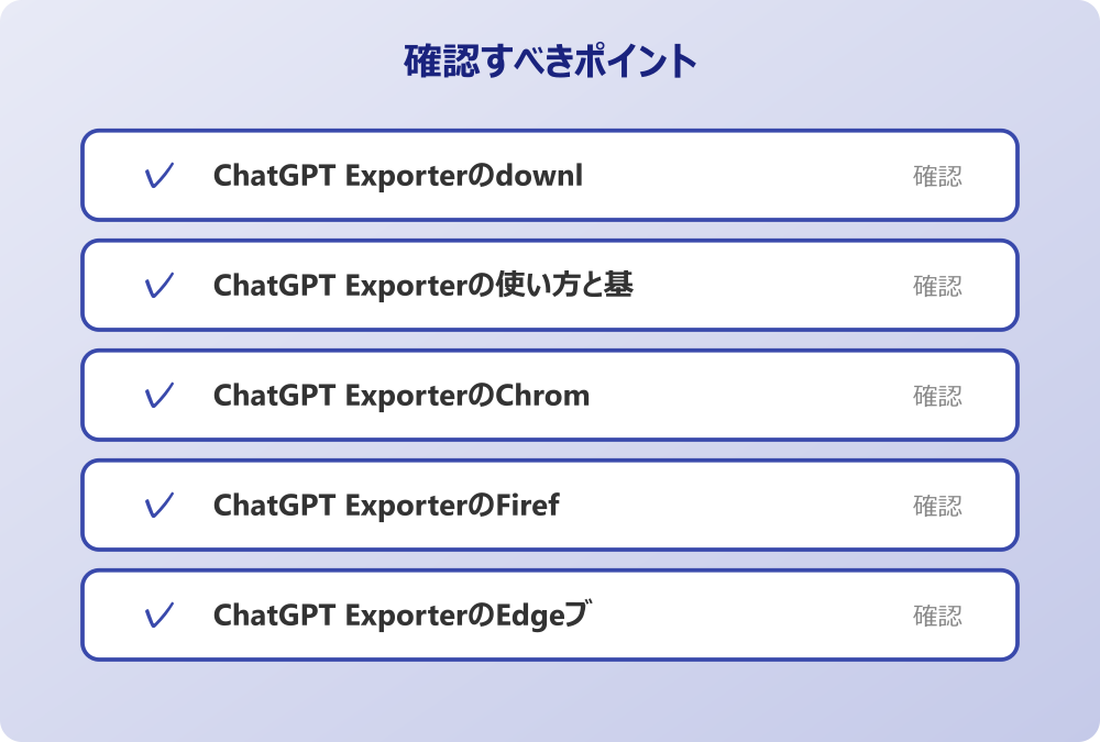 ChatGPT ExporterのFirefoxでの利用手順