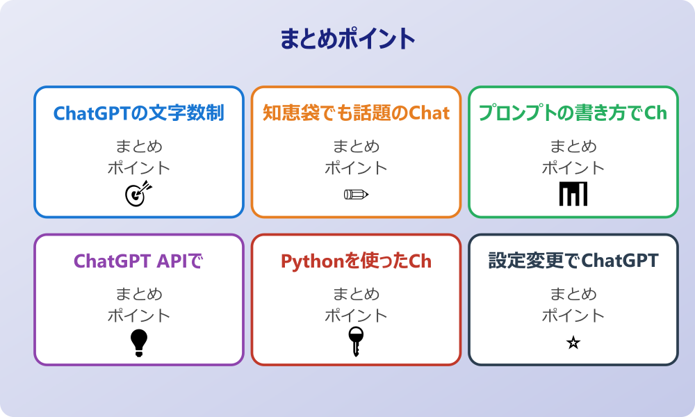 ChatGPTが文字数制限を守らない時の対処法