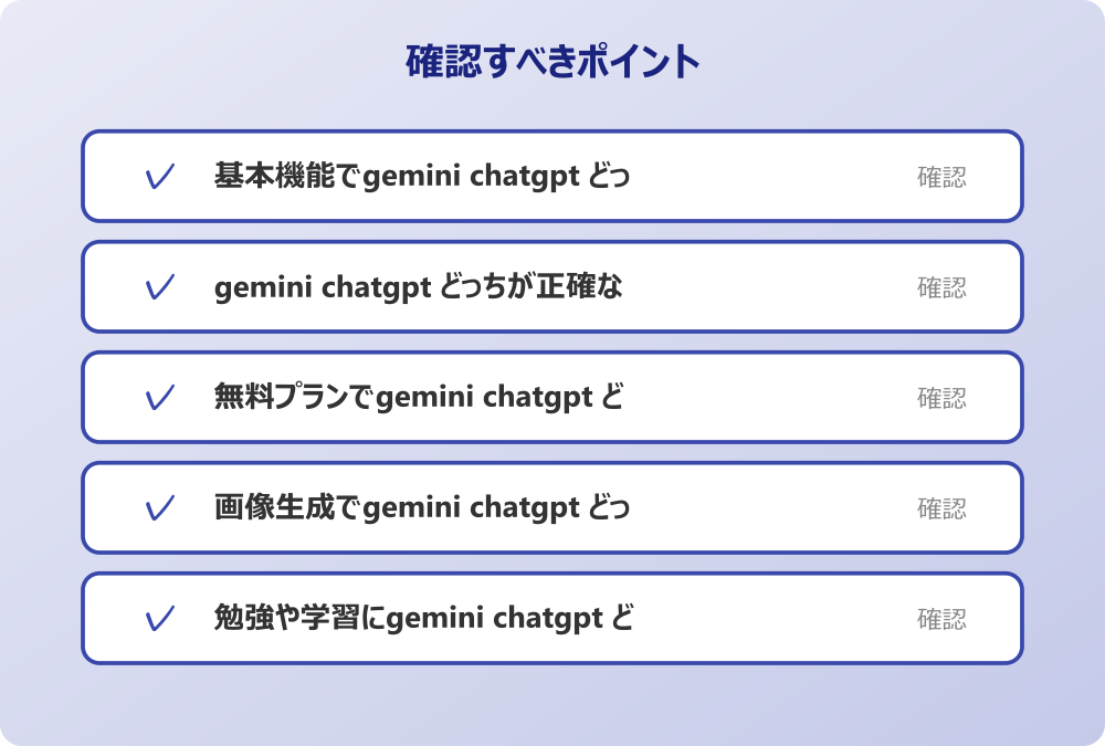 画像生成でgemini chatgpt どっちがいいか比較