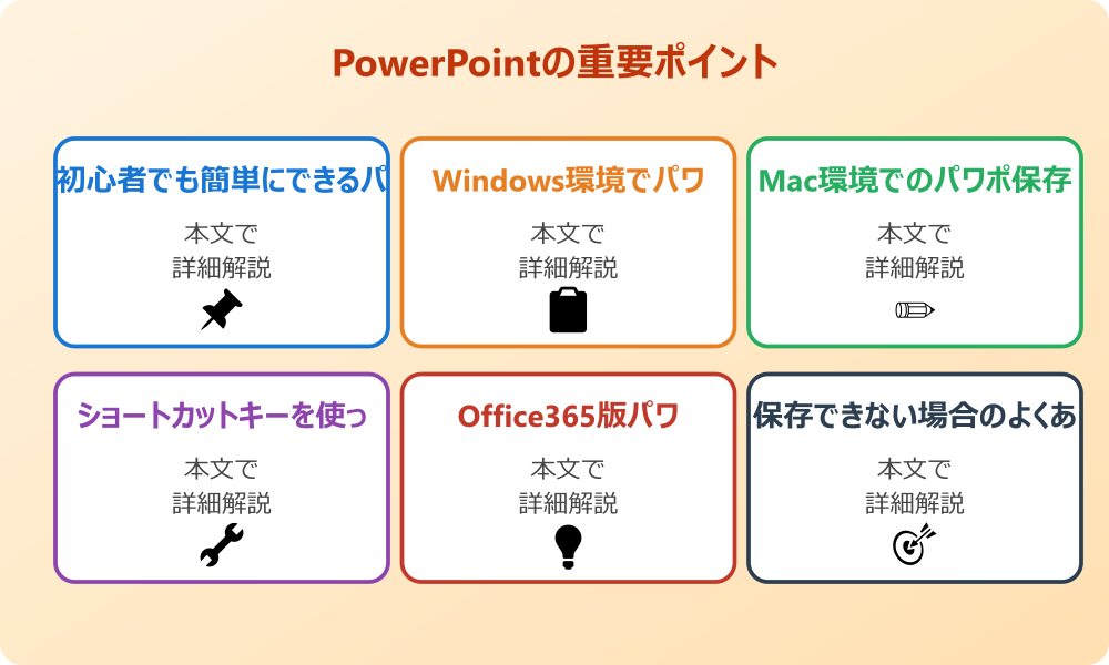 パワポをデスクトップに保存する基本的な方法