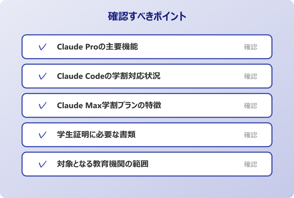 Claude Max学割プランの特徴