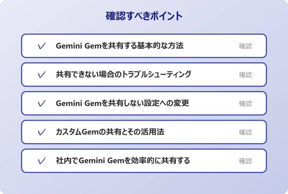 カスタムGemの共有とその活用法