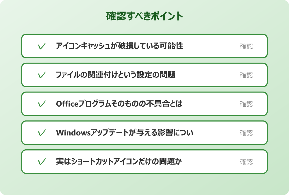 実はショートカットアイコンだけの問題か