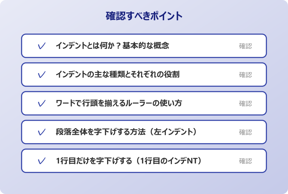 1行目だけを字下げする（1行目のインデNT）