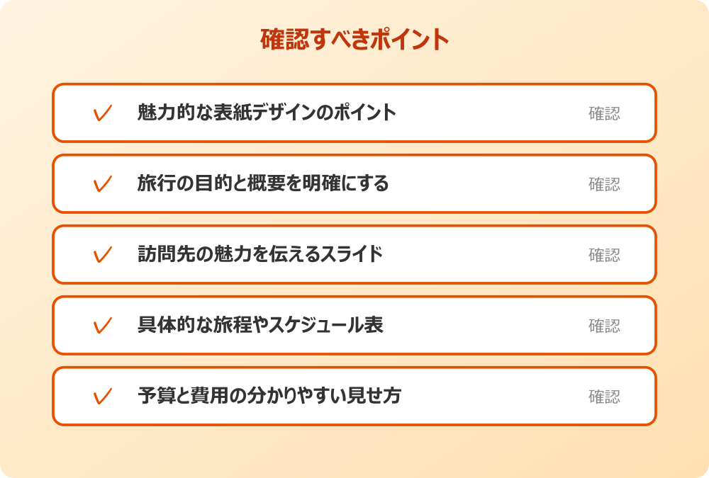 予算と費用の分かりやすい見せ方