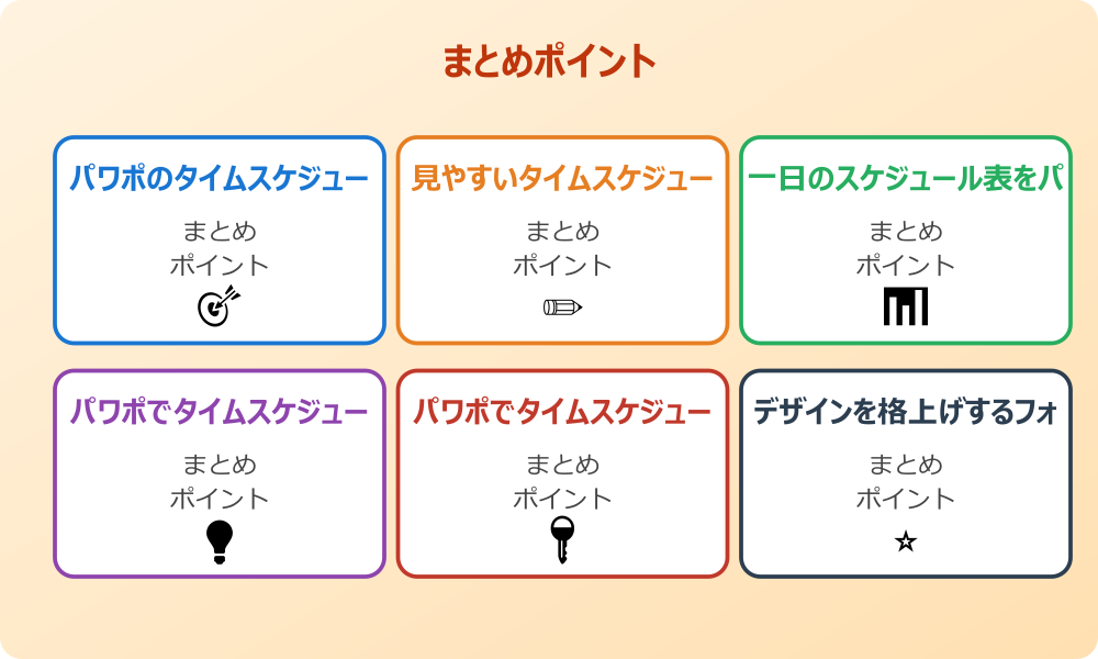テンプレート利用時の注意点とアレンジ術