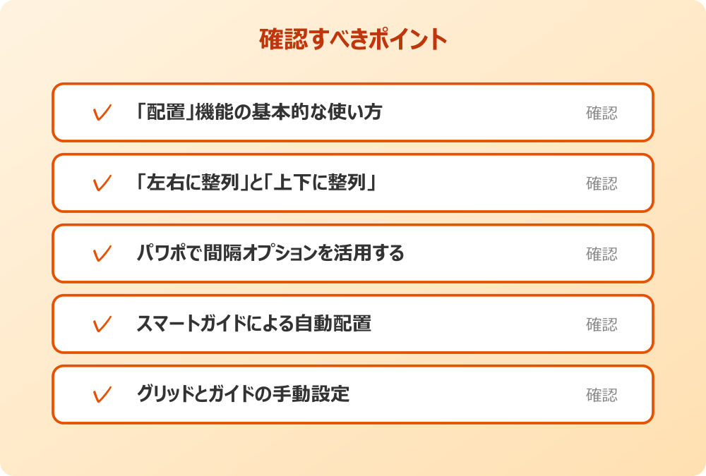 グリッドとガイドの手動設定