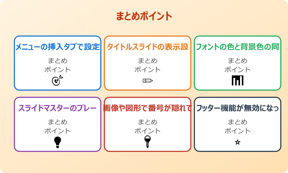印刷時のみ番号が表示されない場合