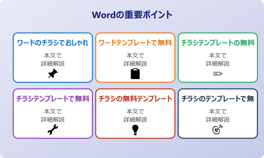 ワードのチラシでおしゃれなテンプレートを探す方法